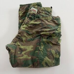 Vintage KAMO Reversible Mitchell Pattern Camo Hunting Pants 60s USA Made 38x29